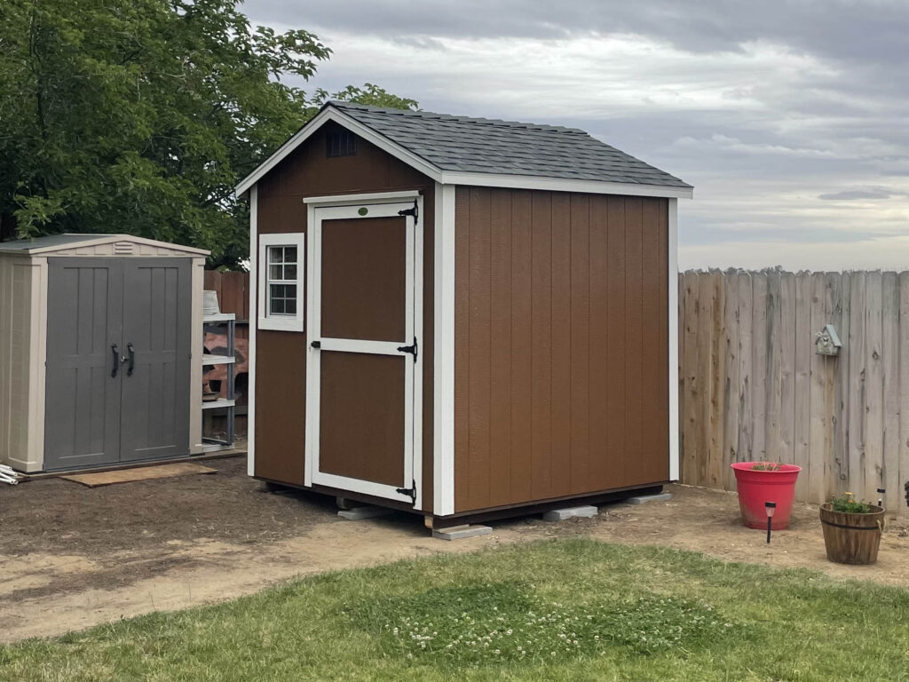 8x8 Premium Ranch shed