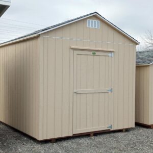 10x12 Standard Ranch shed with 8' walls