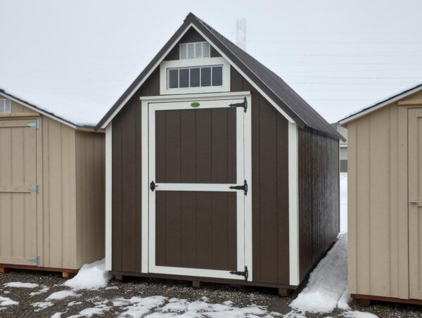 8x15 Chalet shed for snow country